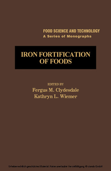 Iron Fortification of Foods main product photo