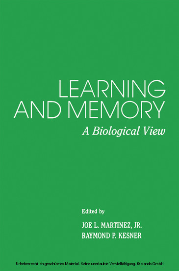 Learning and Memory main product photo
