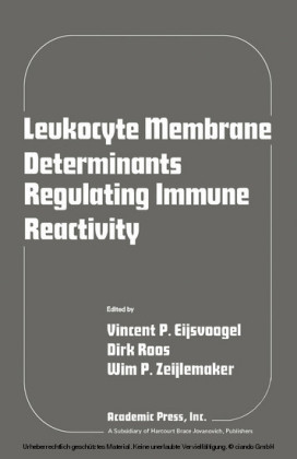 Leukocyte Membrane Determinants Regulating Immune Reactivity