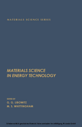 Materials Science in Energy Technology