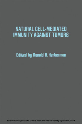 Natural Cell-Mediated Immunity Against Tumors