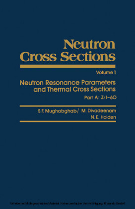 Neutron Cross Sections