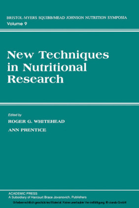New Techniques in Nutritional research