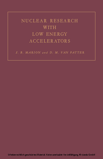 Nuclear Research With Low Energy Accelerators main product photo