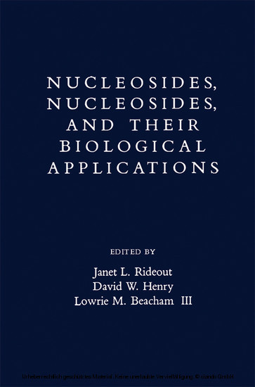 Nucleosides, Nucleotides and their Biological Applications main product photo