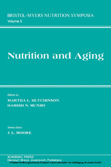 Nutrition and Aging main product photo