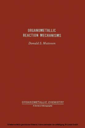 Organometallic Reaction Mechanisms Of The Nontransition Elements