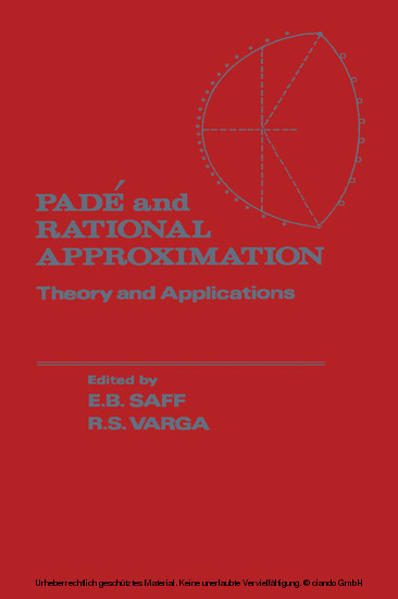Pade and Rational Approximation main product photo