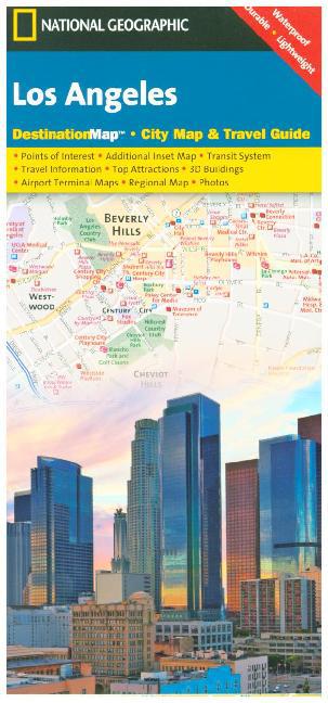 National Geographic DestinationMap Los Angeles main product photo
