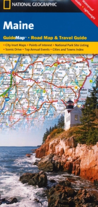 National Geographic GuideMap Maine