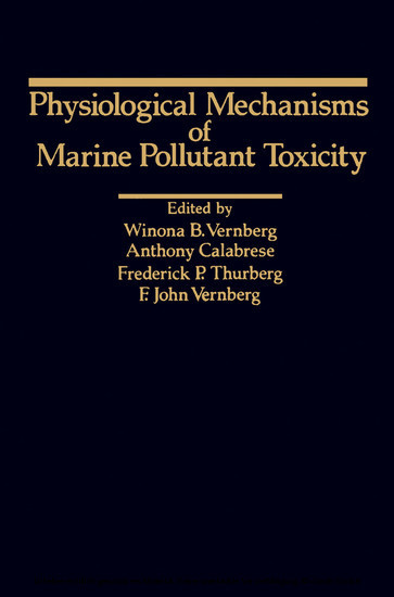 Physiological Mechanisms Of Marine Pollutant Toxicity main product photo