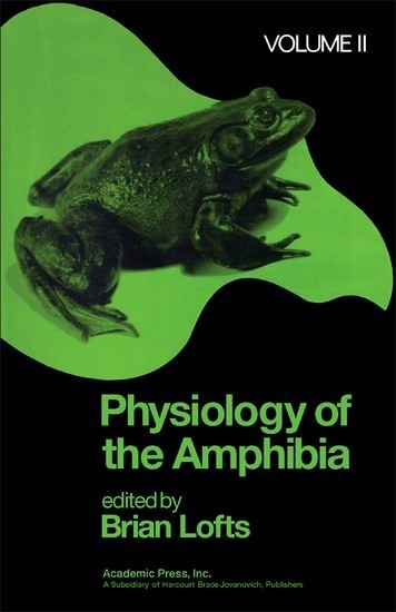 Physiology of the Amphibia Volume 2 main product photo
