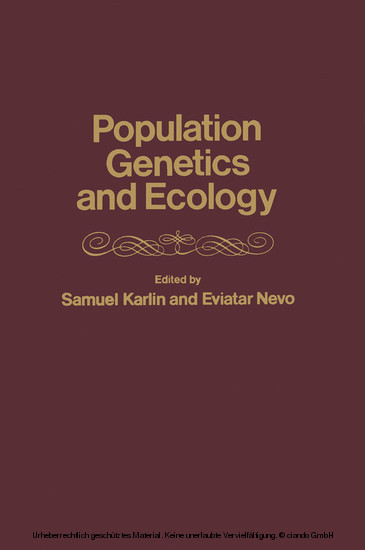 population genetics and ecology main product photo