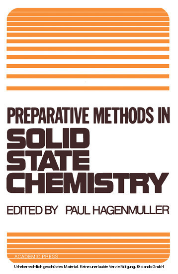 Preparative Methods in Solid State Chemistry main product photo