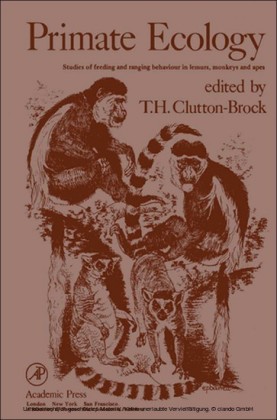 Primate Ecology: Studies of Feeding and ranging Behavior in Lemurs, Monkey and apes