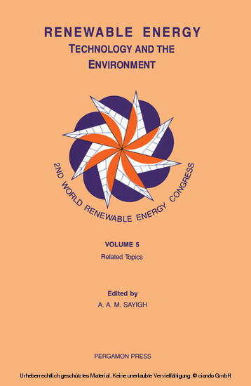 Renewable Energy, Technology and the Environment main product photo
