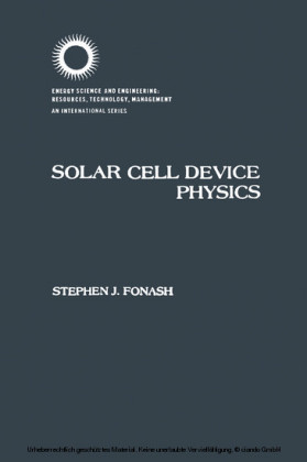 Solar Cell Device Physics