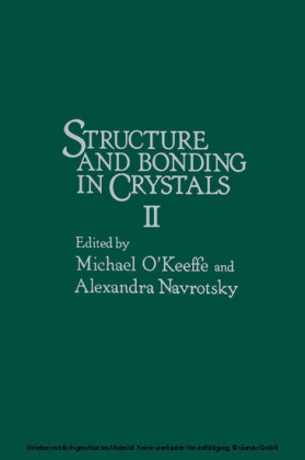Structure and Bonding in crystals