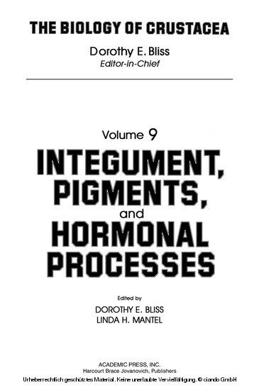 Integument, Pigments, and Hormonal Processes main product photo