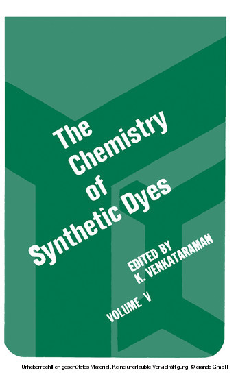 The Chemistry of Synthetic Dyes V5 main product photo