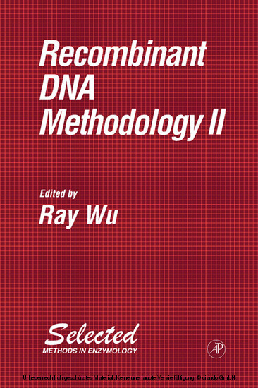 Recombinant DNA Methodology II main product photo