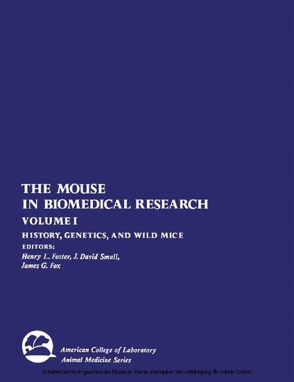 The Mouse in Biomedical Research main product photo
