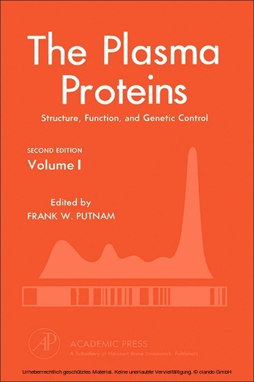 The Plasma Proteins main product photo