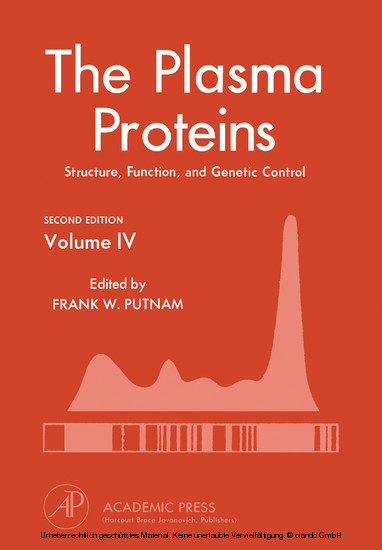 The Plasma Proteins V4 main product photo