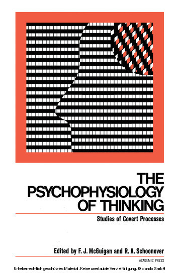 The Psychophysiology of Thinking main product photo