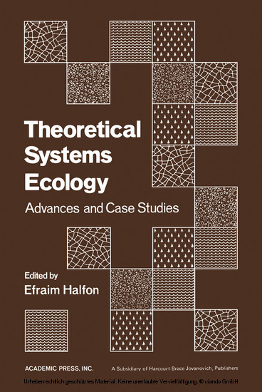 Theoretical Systems Ecology main product photo