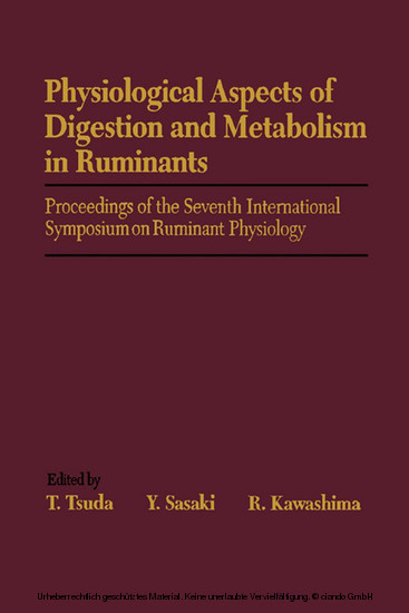 Physiological Aspects of Digestion and Metabolism in Ruminants main product photo