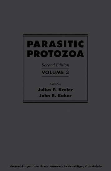 Parasitic Protozoa main product photo