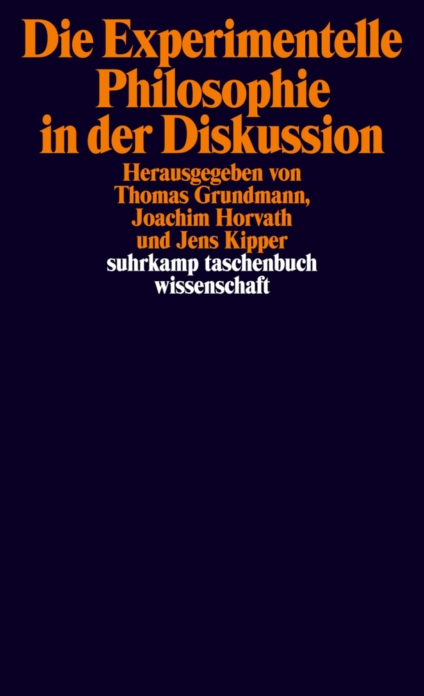 Die Experimentelle Philosophie in der Diskussion main product photo