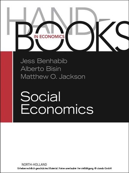 Handbook of Social Economics SET: 1A, 1B main product photo