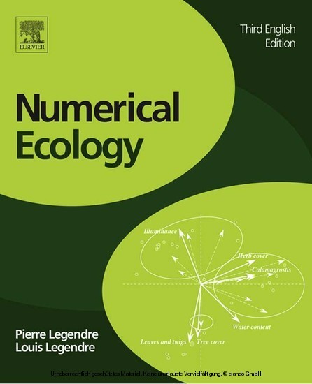 Numerical Ecology main product photo