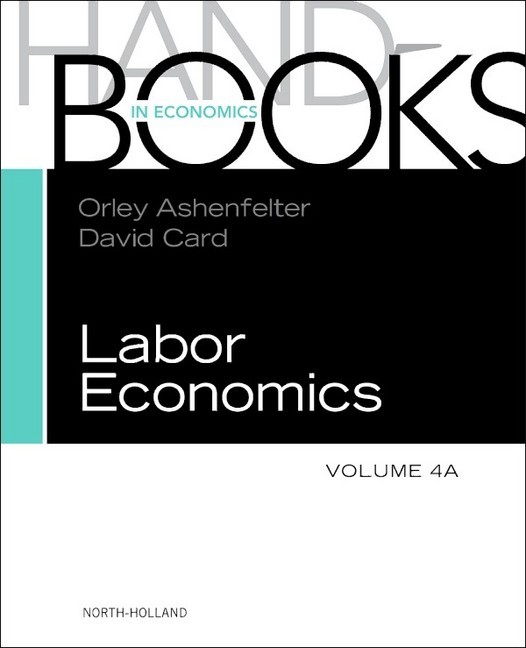 Handbook of Labor Economics main product photo