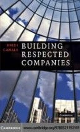 Building Respected Companies main product photo