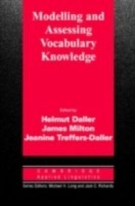 Modelling and Assessing Vocabulary Knowledge