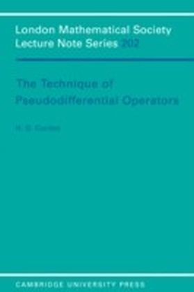 Technique of Pseudodifferential Operators