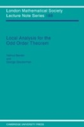 Local Analysis for the Odd Order Theorem main product photo