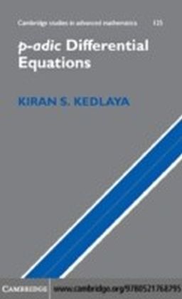 p-adic Differential Equations main product photo