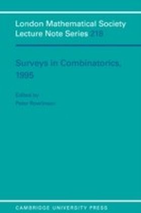 Surveys in Combinatorics, 1995 main product photo