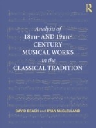 Analysis of 18th- and 19th-Century Musical Works in the Classical Tradition main product photo