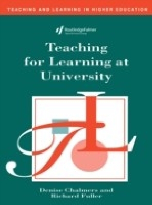 Teaching for Learning at University
