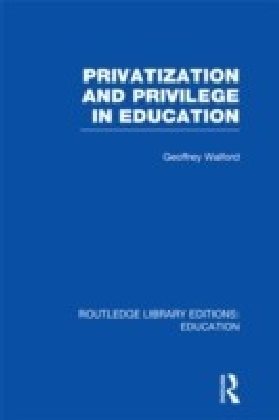 Privatization and Privilege in Education (RLE Edu L) main product photo