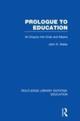 Prologue to Education (RLE Edu K)