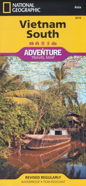 National Geographic Adventure Map Vietnam South main product photo