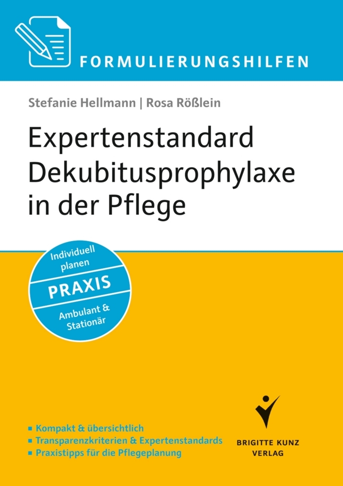 Expertenstandard Dekubitusprophylaxe in der Pflege main product photo