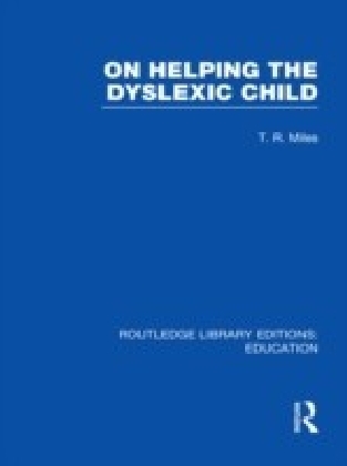 On Helping the Dyslexic Child (RLE Edu M) main product photo