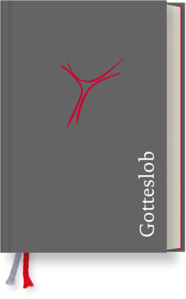 Gotteslob, Diözesanausgabe Köln, Großdruck Balacron dunkelgrau